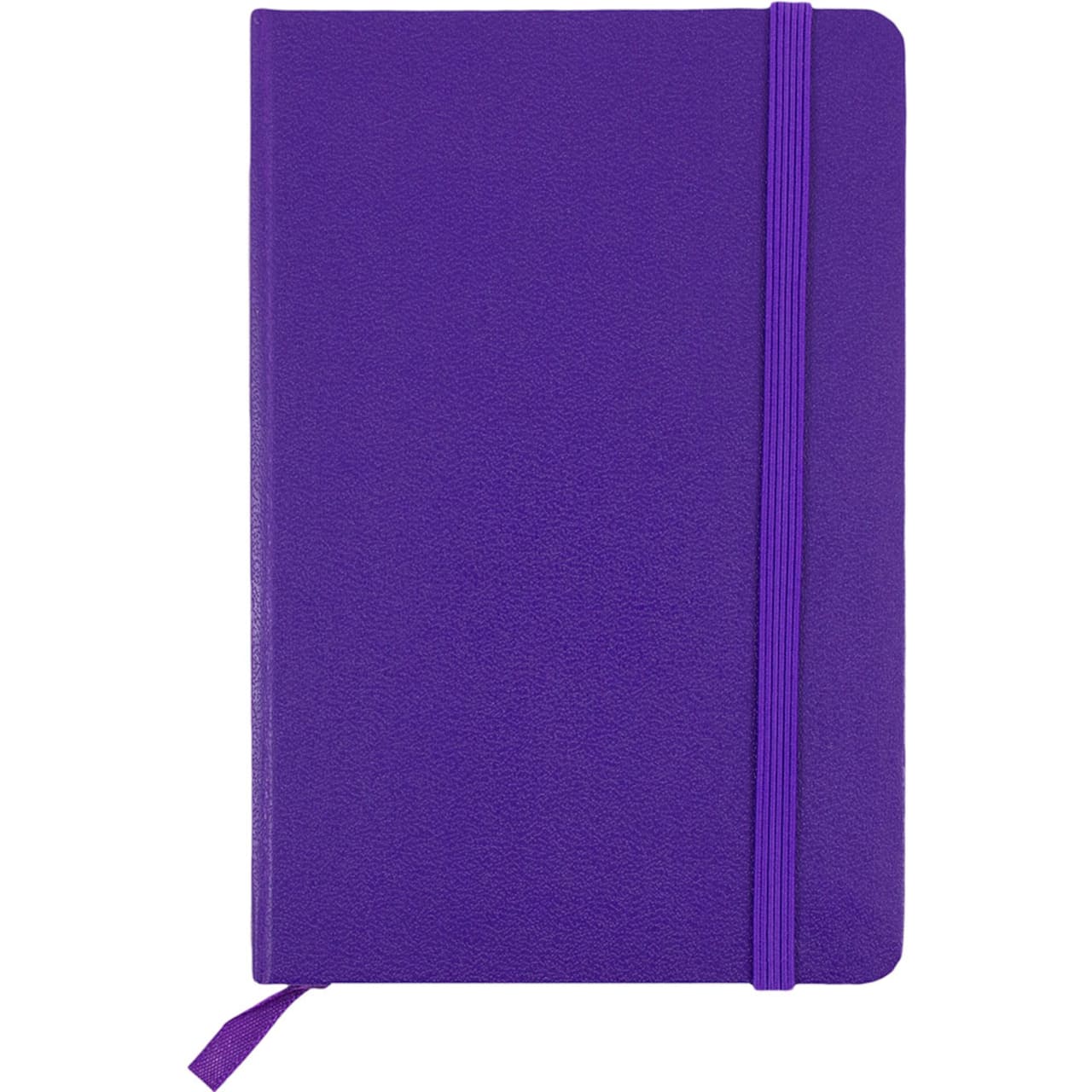 JAM Paper Travel Size Hardcover Notebook with Elastic Band
